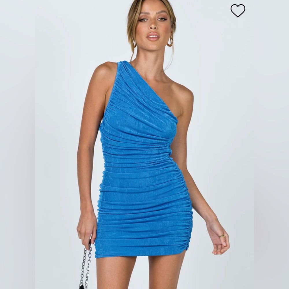 NWT Princess Polly The Goddess Mini Dress Blue